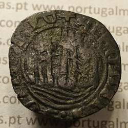 Ceitil Cobre de D. Afonso V (1438 -1481), Ceitil (1/6 Real Branco) Tipologia do catálogo F. Magro 8º Grupo - A5.8.4.10
