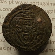 Ceitil Cobre de D. Afonso V (1438 -1481), Ceitil (1/6 Real Branco) Tipologia do catálogo F. Magro 8º Grupo - Não Classificada