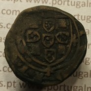 Ceitil Cobre de D. Afonso V (1438 -1481), Ceitil (1/6 Real Branco) Tipologia do catálogo F. Magro 7º Grupo - A5.7.2.1