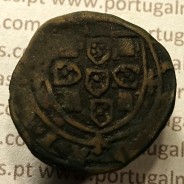 Ceitil Cobre de D. Afonso V (1438 -1481), Ceitil (1/6 Real Branco) Tipologia do catálogo F. Magro 7º Grupo - A5.7.2.1