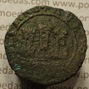 Ceitil Cobre de D. Afonso V (1438 -1481), Ceitil (1/6 Real Branco) Tipologia do catálogo F. Magro 8º Grupo - A5.8.3.4