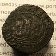 Ceitil Cobre de D. Afonso V (1438 -1481), Ceitil (1/6 Real Branco) Tipologia do catálogo F. Magro 8º Grupo - Ondas Convexas