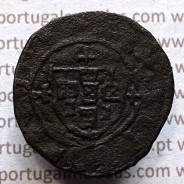 Ceitil Cobre de D. Afonso V (1438 -1481), Ceitil (1/6 Real Branco) Tipologia do catálogo F. Magro 2º Grupo - A5.2.1.2