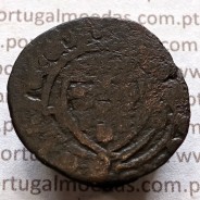 Ceitil Cobre de D. Afonso V (1438 -1481), Ceitil (1/6 Real Branco) Tipologia do catálogo F. Magro 2º Grupo - A5.2.2.3
