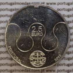 2,50€ Euros 2015 Jogos Olímpicos Rio 2016, Cuproníquel (Portugal, 2,50 Euro 2015,Rio 2016 Olympic Games) 2,50€ Euros 2015 Jogos Olímpicos Rio 2016, Cuproníquel (Portugal, 2,50 Euro 2015,Rio 2016 Olympic Games)