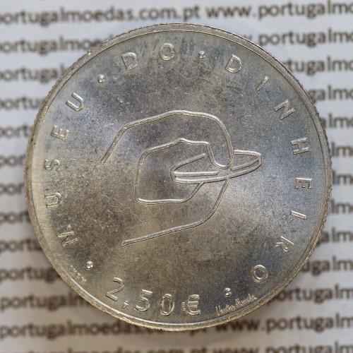 2,50€ Euros 2016, Inauguração Do Museu Do Dinheiro, Cuproníquel, (Portugal, 2,50 Euro 2016, Money museum)