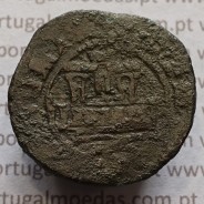 Ceitil Cobre de D. Afonso V (1438 -1481), Ceitil (1/6 Real Branco) Tipologia do catálogo F. Magro 2º Grupo - A5.2.2.1