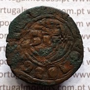 Ceitil Cobre de D. Afonso V (1438 -1481), Ceitil (1/6 Real Branco) Tipologia do catálogo F. Magro 2º Grupo - A5.2.2.6