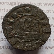 Ceitil Cobre de D. Afonso V (1438 -1481), Ceitil (1/6 Real Branco) Tipologia do catálogo F. Magro 2º Grupo - A5.2.2.6