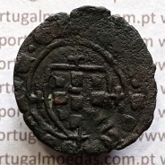 Ceitil Cobre de D. Afonso V (1438 -1481), Ceitil (1/6 Real Branco) Tipologia do catálogo F. Magro 2º Grupo - Não Catalogada