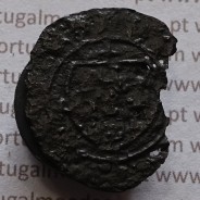 Ceitil Cobre de D. Afonso V (1438 -1481), Ceitil (1/6 Real Branco) Tipologia do catálogo F. Magro 2º Grupo - A5.2.2.5