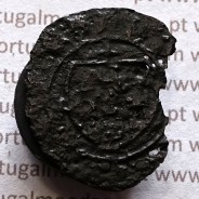 Ceitil Cobre de D. Afonso V (1438 -1481), Ceitil (1/6 Real Branco) Tipologia do catálogo F. Magro 2º Grupo - A5.2.2.5