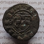 Ceitil Cobre de D. Afonso V (1438 -1481), Ceitil (1/6 Real Branco) Tipologia do catálogo F. Magro 2º Grupo - Não Catalogada