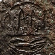 Ceitil Cobre de D. Afonso V (1438 -1481), Ceitil (1/6 Real Branco) Tipologia do catálogo F. Magro 2º Grupo - Não Catalogada