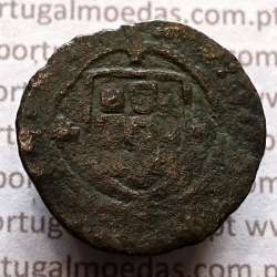 Ceitil Cobre de D. Afonso V (1438 -1481), Ceitil (1/6 Real Branco) Tipologia do catálogo F. Magro 9º Grupo - A5.9.12.2