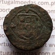 Ceitil Cobre de D. Afonso V (1438 -1481), Ceitil (1/6 Real Branco) Tipologia do catálogo F. Magro 9º Grupo - A5.9.12.2
