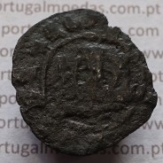 Ceitil Cobre de D. Afonso V (1438 -1481), Ceitil (1/6 Real Branco) Tipologia do catálogo F. Magro 2º Grupo - A5.2.3.1