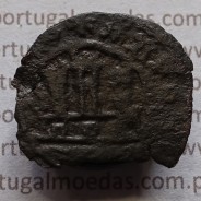 Ceitil Cobre de D. Afonso V (1438 -1481), Ceitil (1/6 Real Branco) Tipologia do catálogo F. Magro 9º Grupo - A5.9.02.13