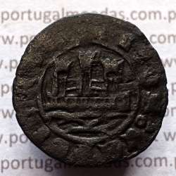 Ceitil Cobre de D. Afonso V (1438 -1481), Ceitil (1/6 Real Branco) Tipologia do catálogo F. Magro 2º Grupo - A5.2.5.4