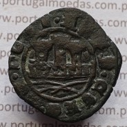 Ceitil Cobre de D. Afonso V (1438 -1481), Ceitil (1/6 Real Branco) Tipologia do catálogo F. Magro 2º Grupo - A5.2.1.5