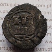 Ceitil Cobre de D. Afonso V (1438 -1481), Ceitil (1/6 Real Branco) Tipologia do catálogo F. Magro 2º Grupo - A5.2.2.1 Variante