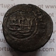 Ceitil Cobre de D. Afonso V (1438 -1481), Ceitil (1/6 Real Branco) Tipologia do catálogo F. Magro 9º Grupo - A5.9.12.37