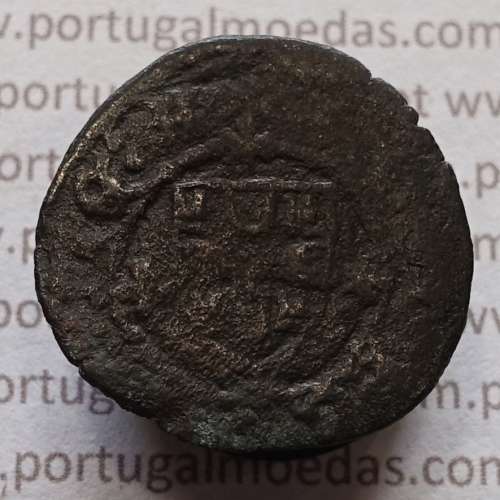 Ceitil Cobre de D. Afonso V (1438 -1481), Ceitil (1/6 Real Branco) Tipologia do catálogo F. Magro 9º Grupo - A5.9.12.37
