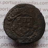 Ceitil Cobre de D. Afonso V (1438 -1481), Ceitil (1/6 Real Branco) Tipologia do catálogo F. Magro 9º Grupo - A5.9.12.37
