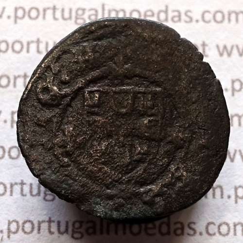 Ceitil Cobre de D. Afonso V (1438 -1481), Ceitil (1/6 Real Branco) Tipologia do catálogo F. Magro 9º Grupo - A5.9.12.37