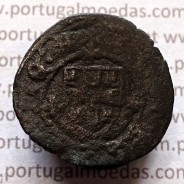 Ceitil Cobre de D. Afonso V (1438 -1481), Ceitil (1/6 Real Branco) Tipologia do catálogo F. Magro 9º Grupo - A5.9.12.37