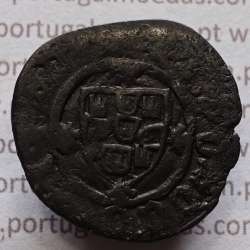 Ceitil Cobre de D. Afonso V (1438 -1481), Ceitil (1/6 Real Branco) Tipologia do catálogo F. Magro 9º Grupo - A5.9.12.35