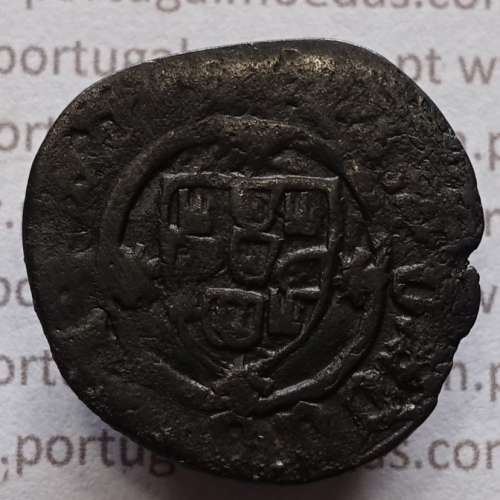 Ceitil Cobre de D. Afonso V (1438 -1481), Ceitil (1/6 Real Branco) Tipologia do catálogo F. Magro 9º Grupo - A5.9.12.35