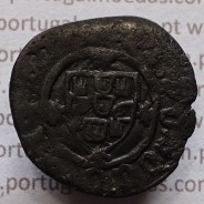 Ceitil Cobre de D. Afonso V (1438 -1481), Ceitil (1/6 Real Branco) Tipologia do catálogo F. Magro 9º Grupo - A5.9.12.35