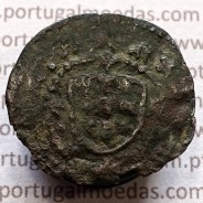 Ceitil Cobre de D. Afonso V (1438 -1481), Ceitil (1/6 Real Branco) Tipologia do catálogo F. Magro 9º Grupo - A5.9.2.4