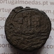 Ceitil Cobre de D. Afonso V (1438 -1481), Ceitil (1/6 Real Branco) Tipologia do catálogo F. Magro 8º Grupo - A5.8.4.6