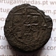 Ceitil Cobre de D. Afonso V (1438 -1481), Ceitil (1/6 Real Branco) Tipologia do catálogo F. Magro 8º Grupo - A5.8.4.6