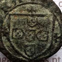 Ceitil Cobre de D. Afonso V (1438 -1481), Ceitil (1/6 Real Branco) Tipologia do catálogo F. Magro 8º Grupo - A5.8.4.9