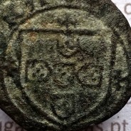 Ceitil Cobre de D. Afonso V (1438 -1481), Ceitil (1/6 Real Branco) Tipologia do catálogo F. Magro 8º Grupo - A5.8.4.9