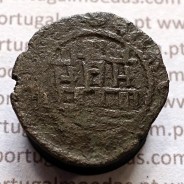 Ceitil Cobre de D. Afonso V (1438 -1481), Ceitil (1/6 Real Branco) Tipologia do catálogo F. Magro 9º Grupo - A5.9.12.26