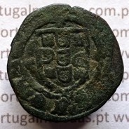 Ceitil Cobre de D. Afonso V (1438 -1481), Ceitil (1/6 Real Branco) Tipologia do catálogo F. Magro 9º Grupo - Não catalogada