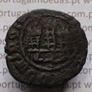 Ceitil Cobre de D. Afonso V (1438 -1481), Ceitil (1/6 Real Branco) Tipologia do catálogo F. Magro 9º Grupo - A5.9.12.35 variante