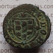 Ceitil Cobre de D. Afonso V (1438 -1481), Ceitil (1/6 Real Branco) Tipologia do catálogo F. Magro 9º Grupo - A5.9.2.1