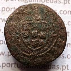 Ceitil Cobre de D. Afonso V (1438 -1481), Ceitil (1/6 Real Branco) Tipologia do catálogo F. Magro 9º Grupo - A5.9.2.1