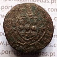 Ceitil Cobre de D. Afonso V (1438 -1481), Ceitil (1/6 Real Branco) Tipologia do catálogo F. Magro 9º Grupo - A5.9.2.1