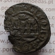 Ceitil Cobre de D. Afonso V (1438 -1481), Ceitil (1/6 Real Branco) Tipologia do catálogo F. Magro 9º Grupo - A5.9.2.15