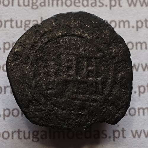 Ceitil Cobre de D. Afonso V (1438 -1481), Ceitil (1/6 Real Branco) Tipologia do catálogo F. Magro 9º Grupo - A5.9.12.25