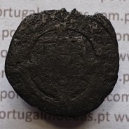 Ceitil Cobre de D. Afonso V (1438 -1481), Ceitil (1/6 Real Branco) Tipologia do catálogo F. Magro 9º Grupo - A5.9.12.25