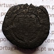 Ceitil Cobre de D. Afonso V (1438 -1481), Ceitil (1/6 Real Branco) Tipologia do catálogo F. Magro 9º Grupo - A5.9.12.25