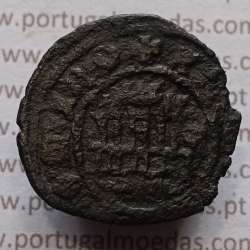 Ceitil Cobre de D. Afonso V (1438 -1481), Ceitil (1/6 Real Branco) Tipologia do catálogo F. Magro 9º Grupo - A5.9.1.1