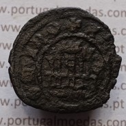 Ceitil Cobre de D. Afonso V (1438 -1481), Ceitil (1/6 Real Branco) Tipologia do catálogo F. Magro 9º Grupo - A5.9.1.1